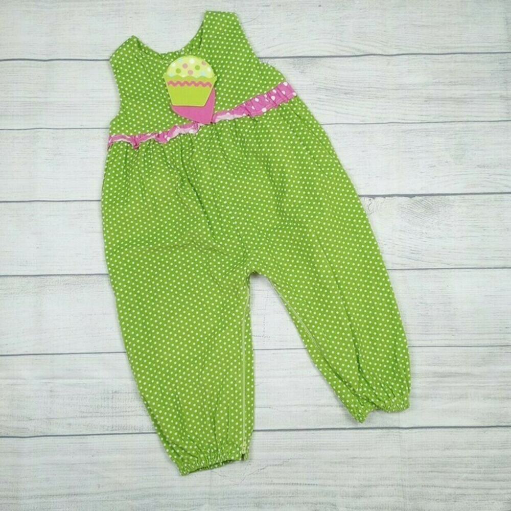 24m Funtasia! Too Polka Dot Cupcake Romper